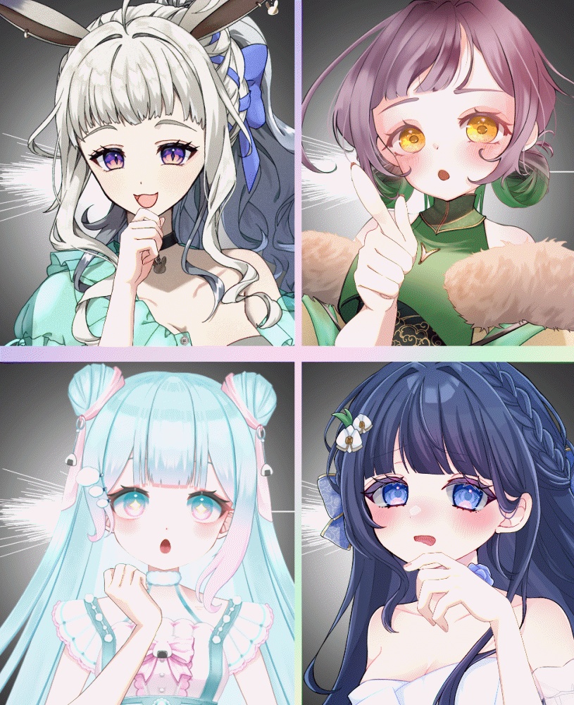 【Vtuber素材】何かを察する素材【高画質＋商用利用権】