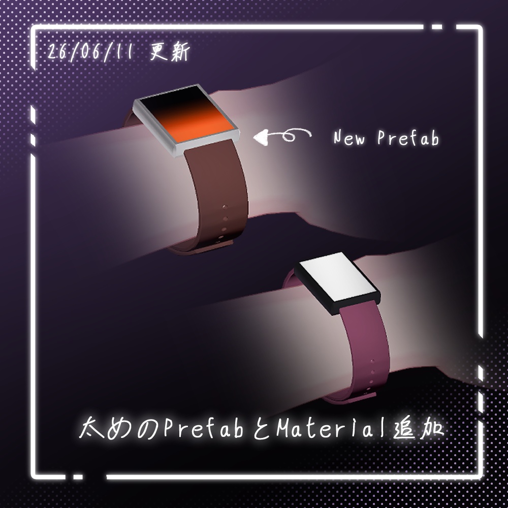 珍飯亭複数アバター対応 SmartWatch