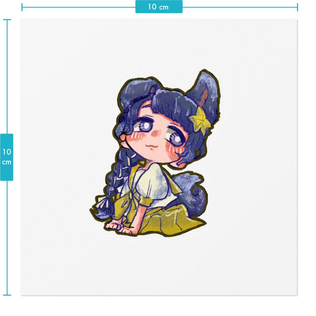 犬鞠七ツ海 ステッカー