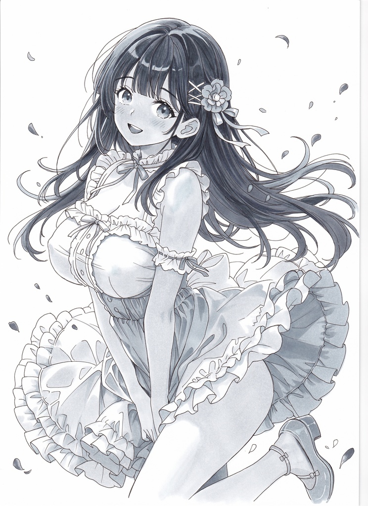 【オーダー制作】らんちゃん手描きイラスト