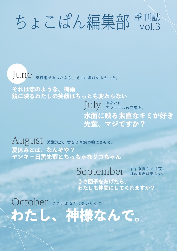 ちょこぱん編集部季刊誌vol.3