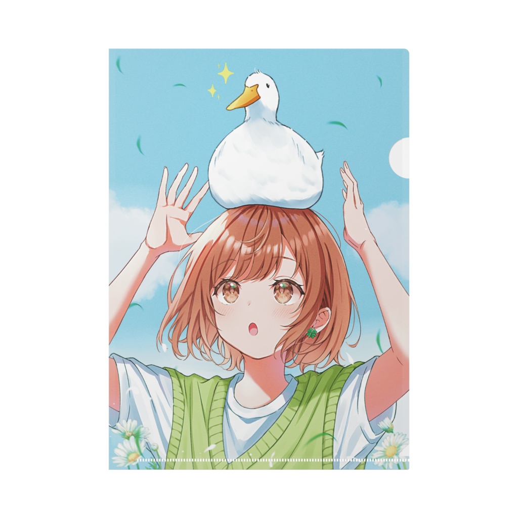はるのおさんぽクリアファイル