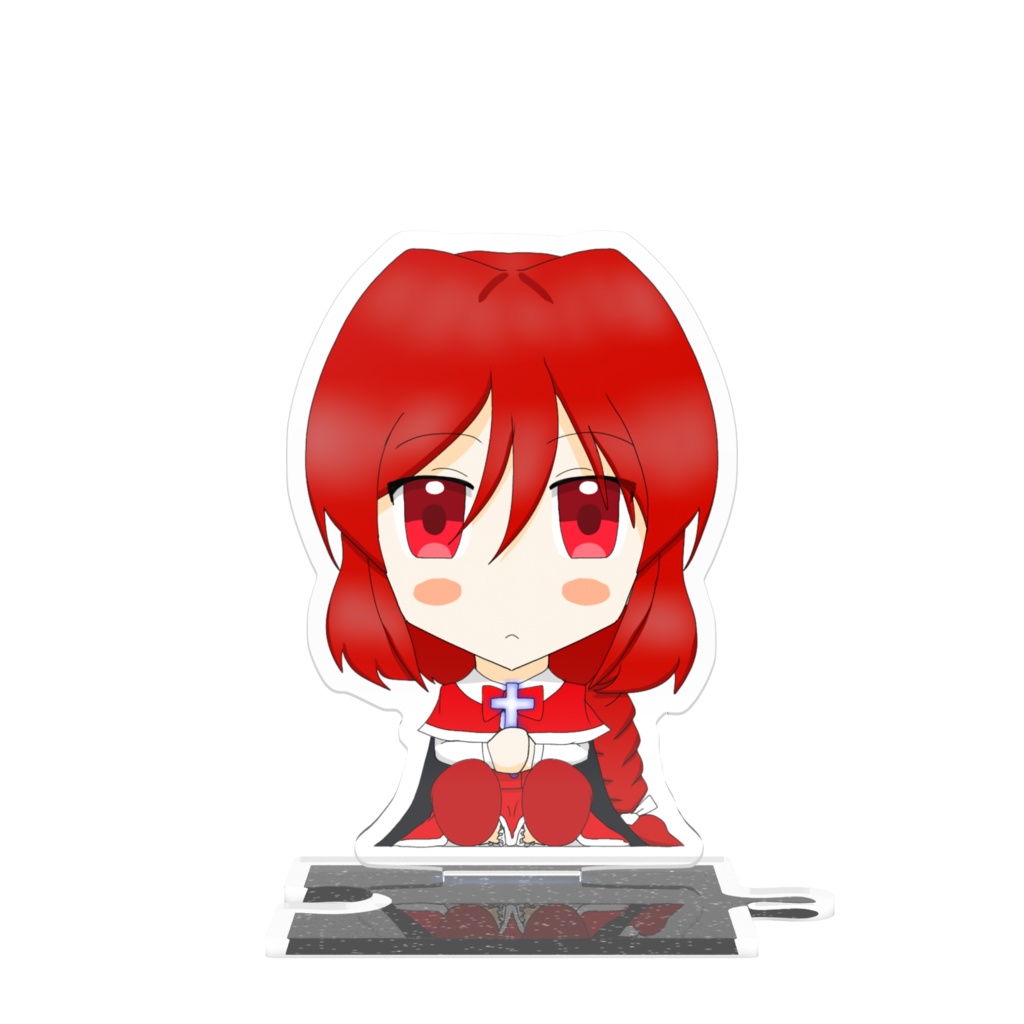 すわりこみ教授アクリルスタンド