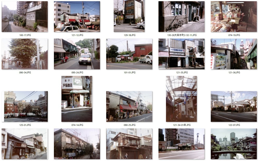 【路地・商店-その1】をテーマに収録した街並み写真80枚です(商用利用可)