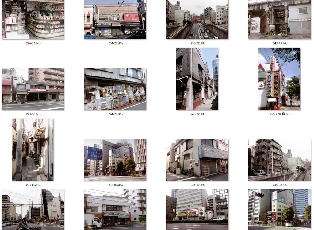 【路地・商店-その3】をテーマに収録した街並み写真(80枚)です(商用利用可)