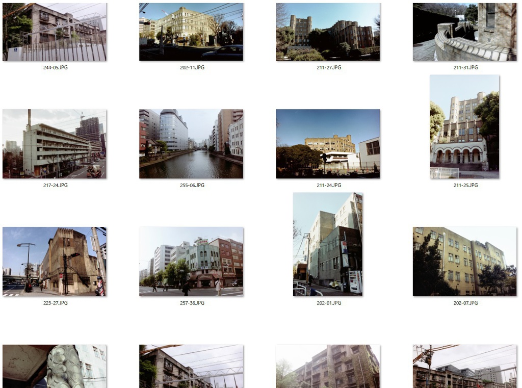 【近代建築・団地-その2】をテーマに収録した街並み写真(85枚)です（商用利用可）