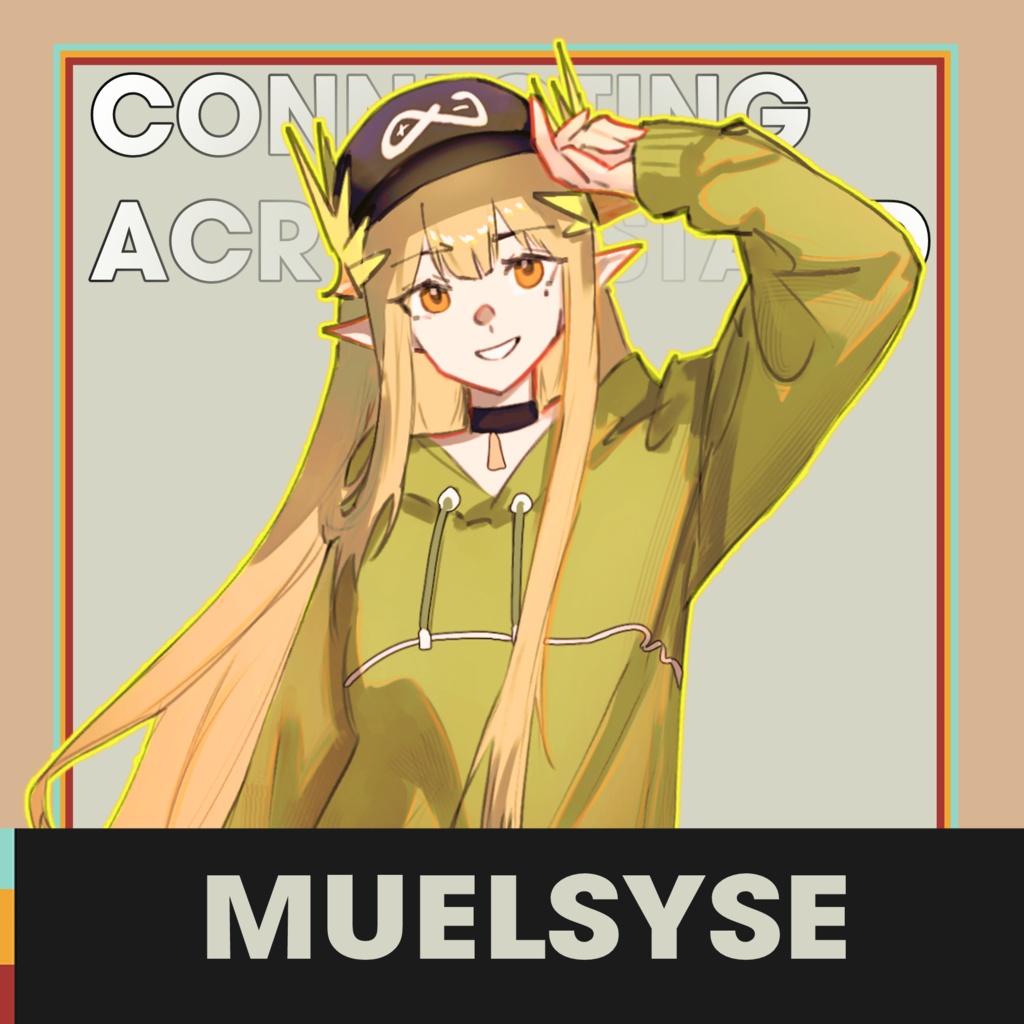 Rhine Lab Streetwear Series Connecting Acrylic - Muelsyse