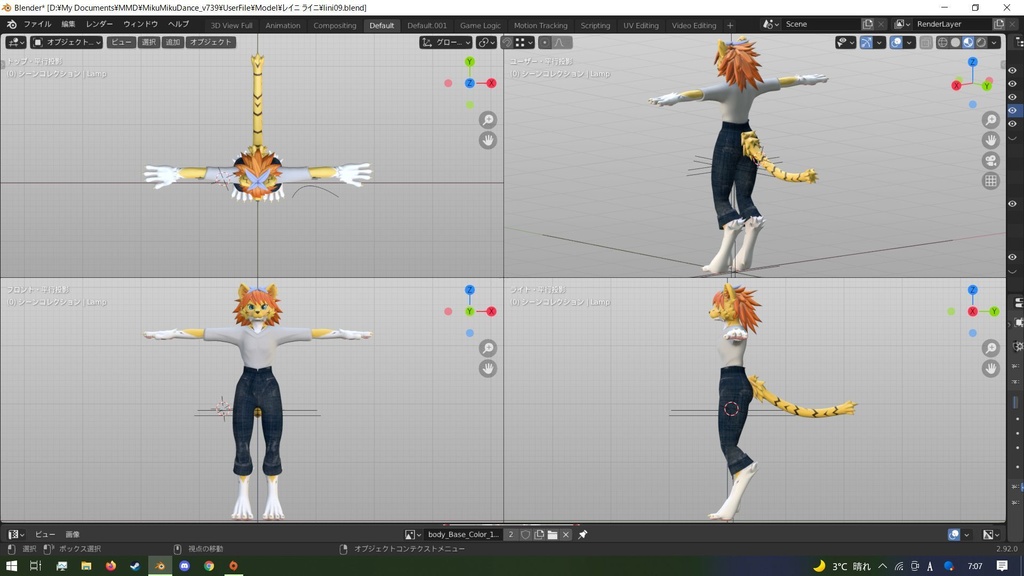 【VRC avater】ライニ-Liny-