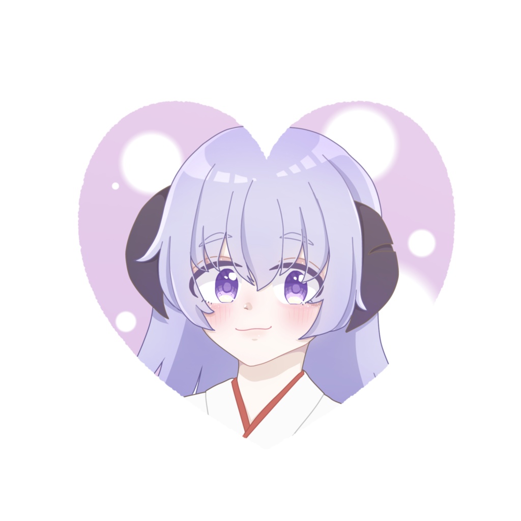 羽入 ハートアクリルキーホルダー