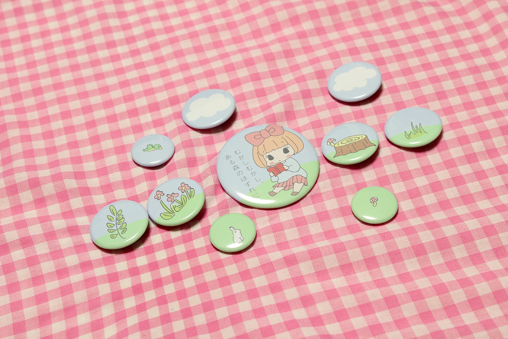 もっぷちゃん 組み合わせ缶バッチ 10個1セット