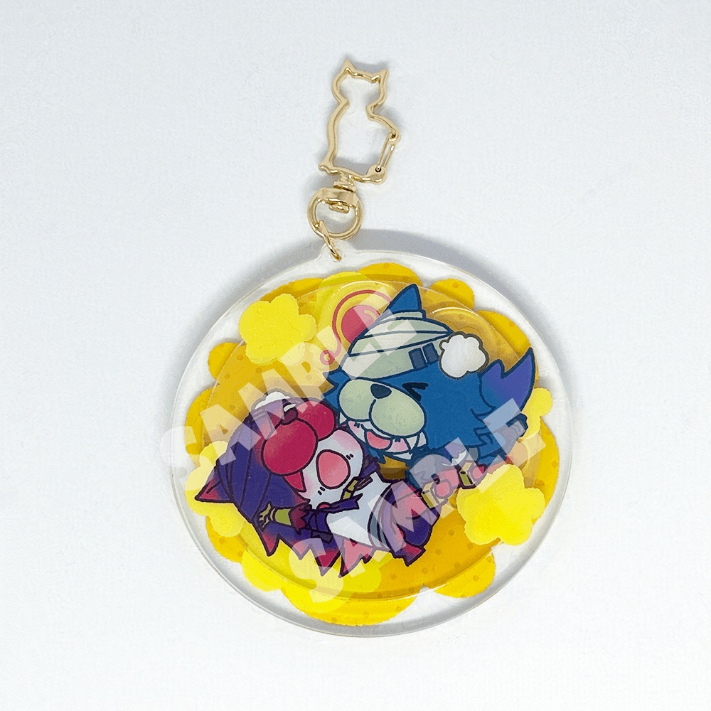 人外シャカシャカアクリルキーホルダー