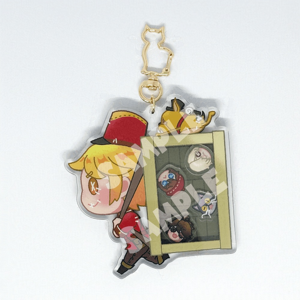 人外シャカシャカアクリルキーホルダー