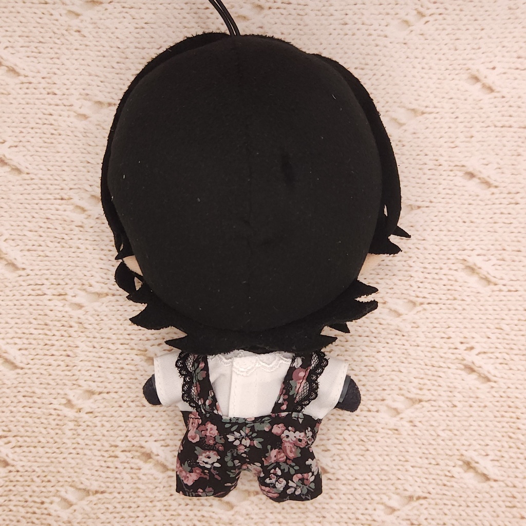 花柄のサロペット ①