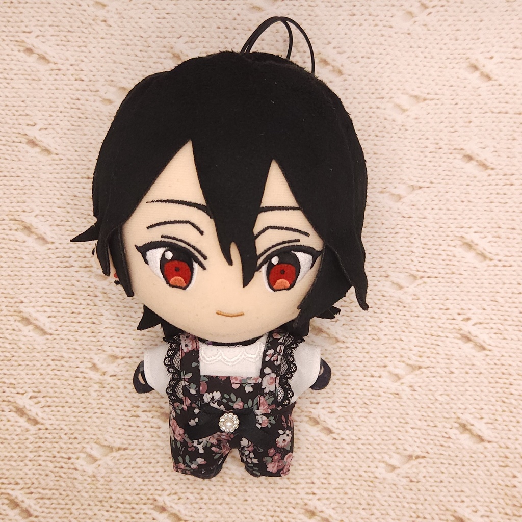 花柄のサロペット ②