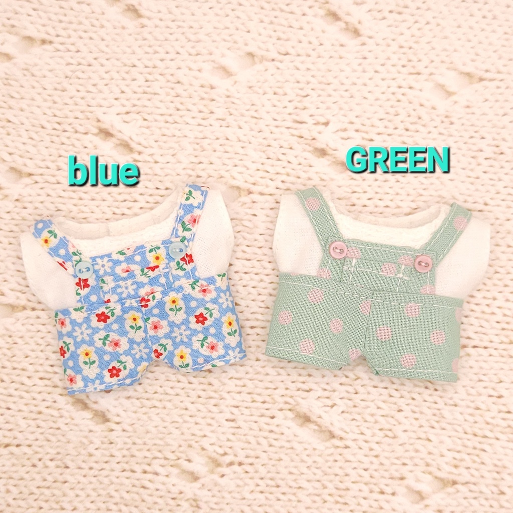 原画展マスコット サロペット 10㎝ ぬい