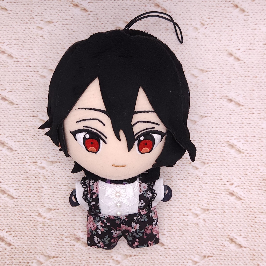 花柄のサロペット ③