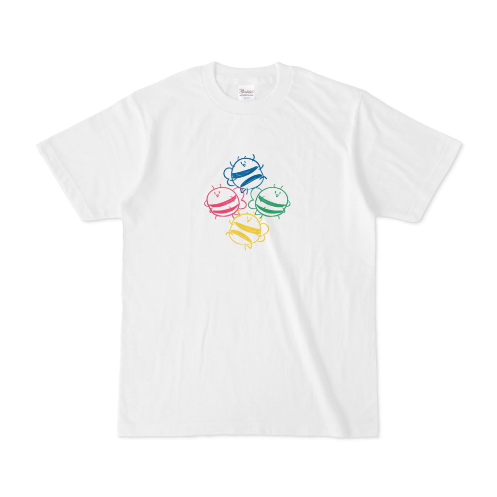 踊り狂うハチのTシャツ