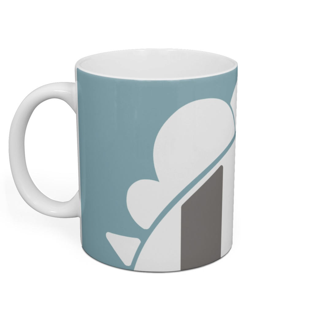 ニッコリハチのマグカップ