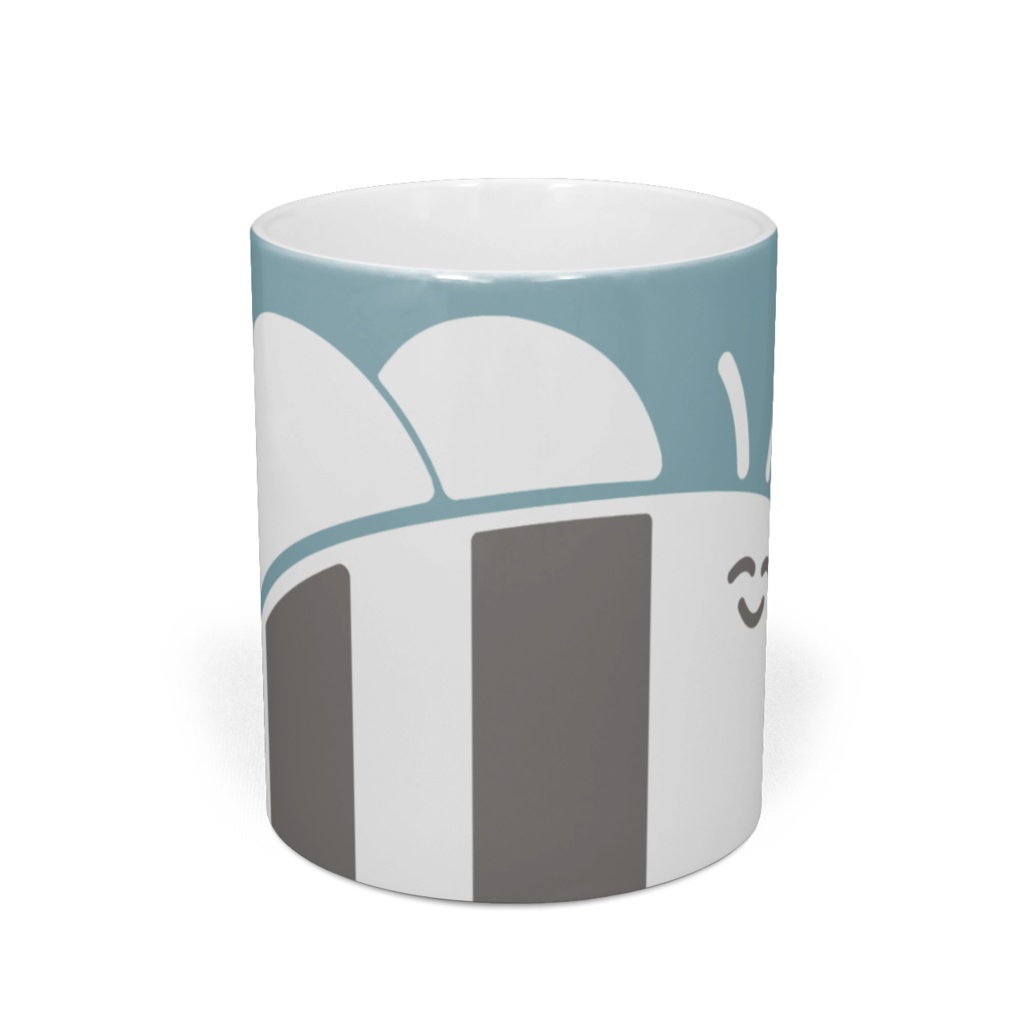 ニッコリハチのマグカップ