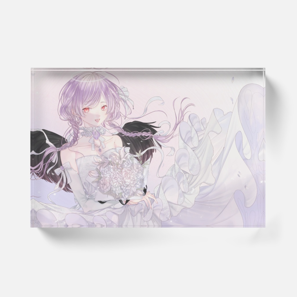 ジギタリス・マリア アクリルブロック ~cinさんイラスト~