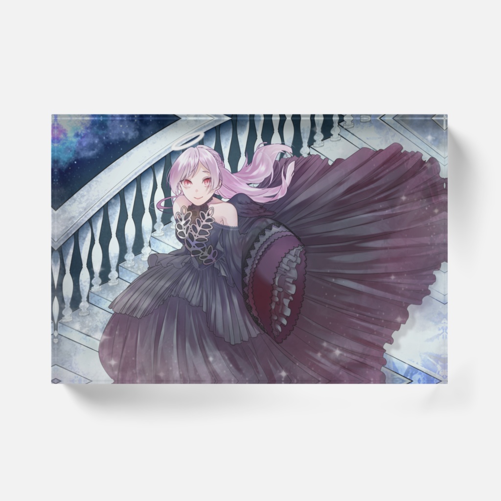 ジギタリス・マリア アクリルブロック ~なこさんイラスト~