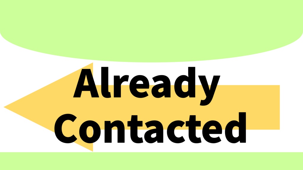 Already Contacted Stamp – 3 Colors (PNG/JPG)
