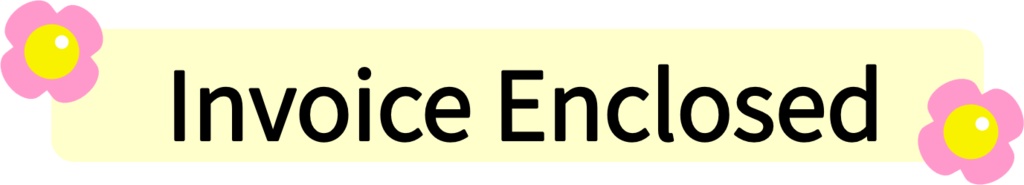 Invoice Stamps Set-4 types (PNG/JPG)