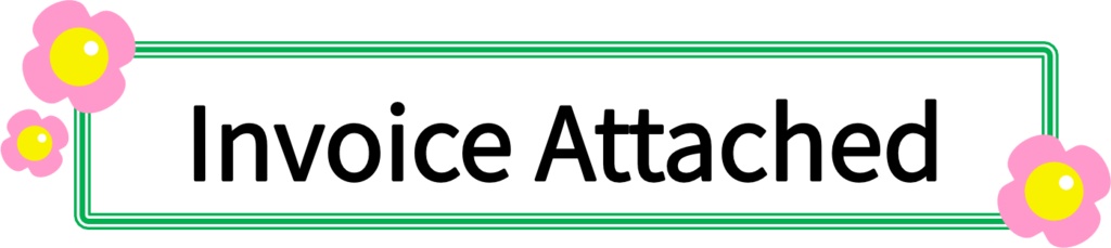 Invoice Stamps Set-4 types (PNG/JPG)