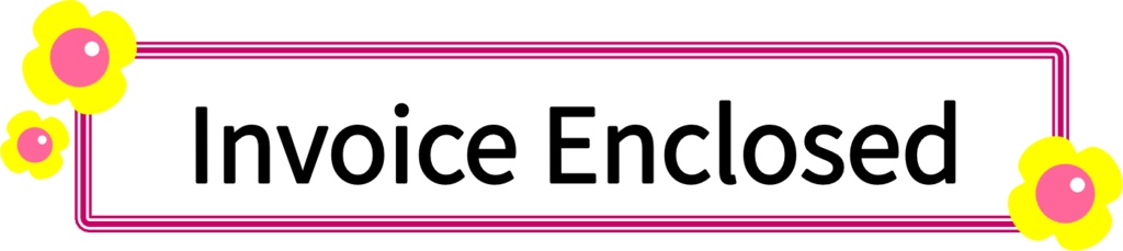 Invoice Stamps Set-4 types (PNG/JPG)