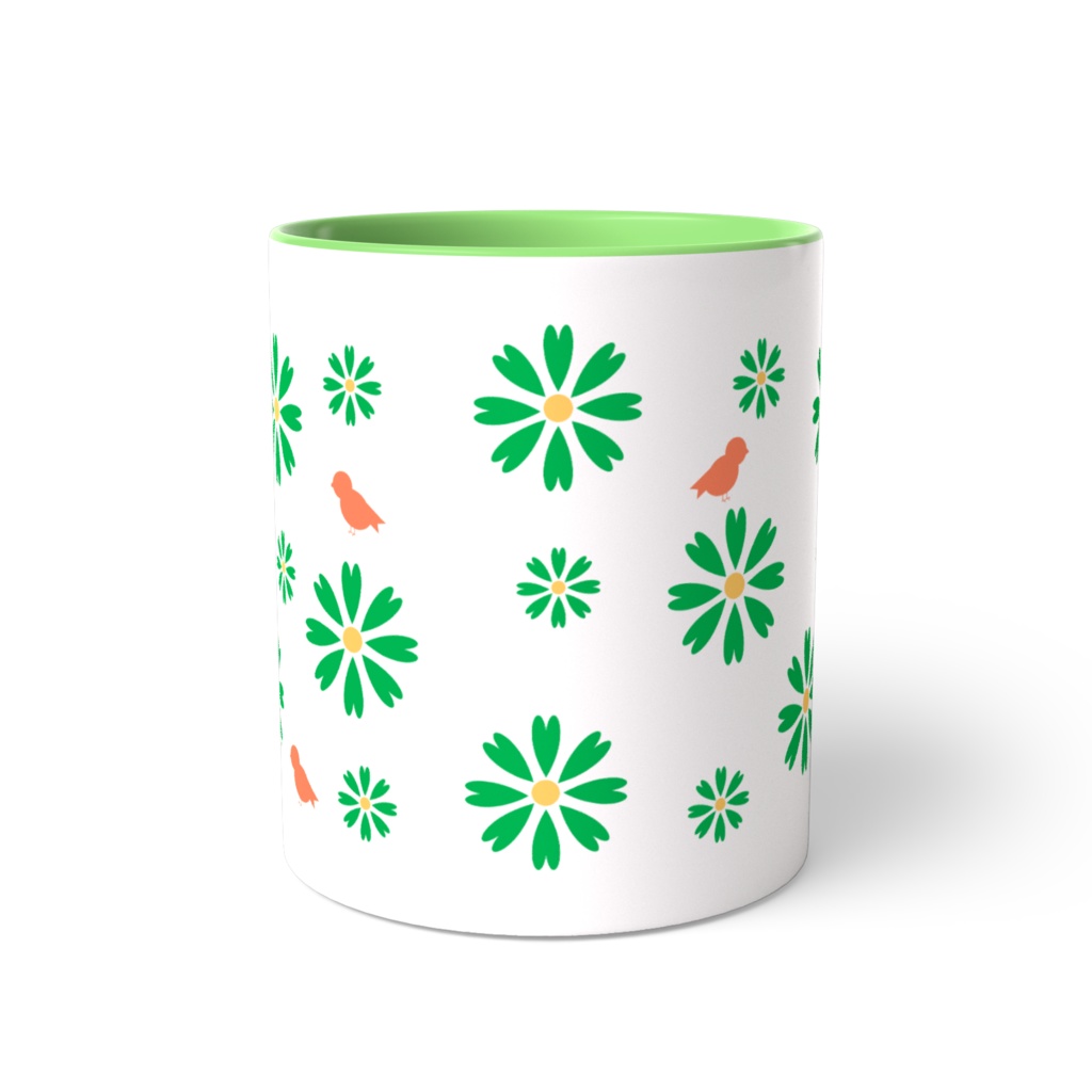 緑のオアシス(マグカップ)