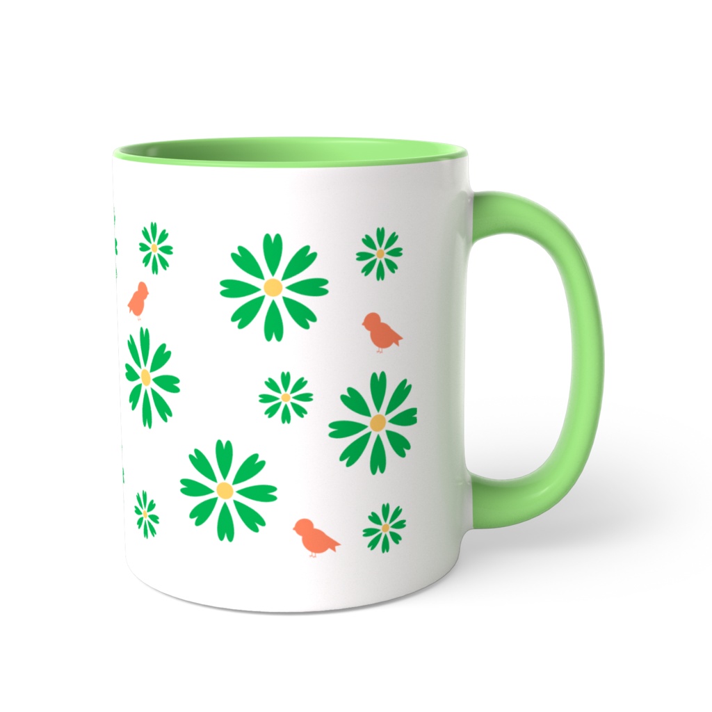 緑のオアシス(マグカップ)