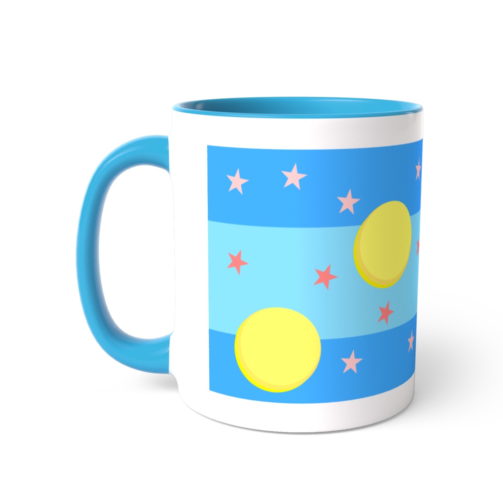 夜空に浮かぶ きいろのおやつ(マグカップ)