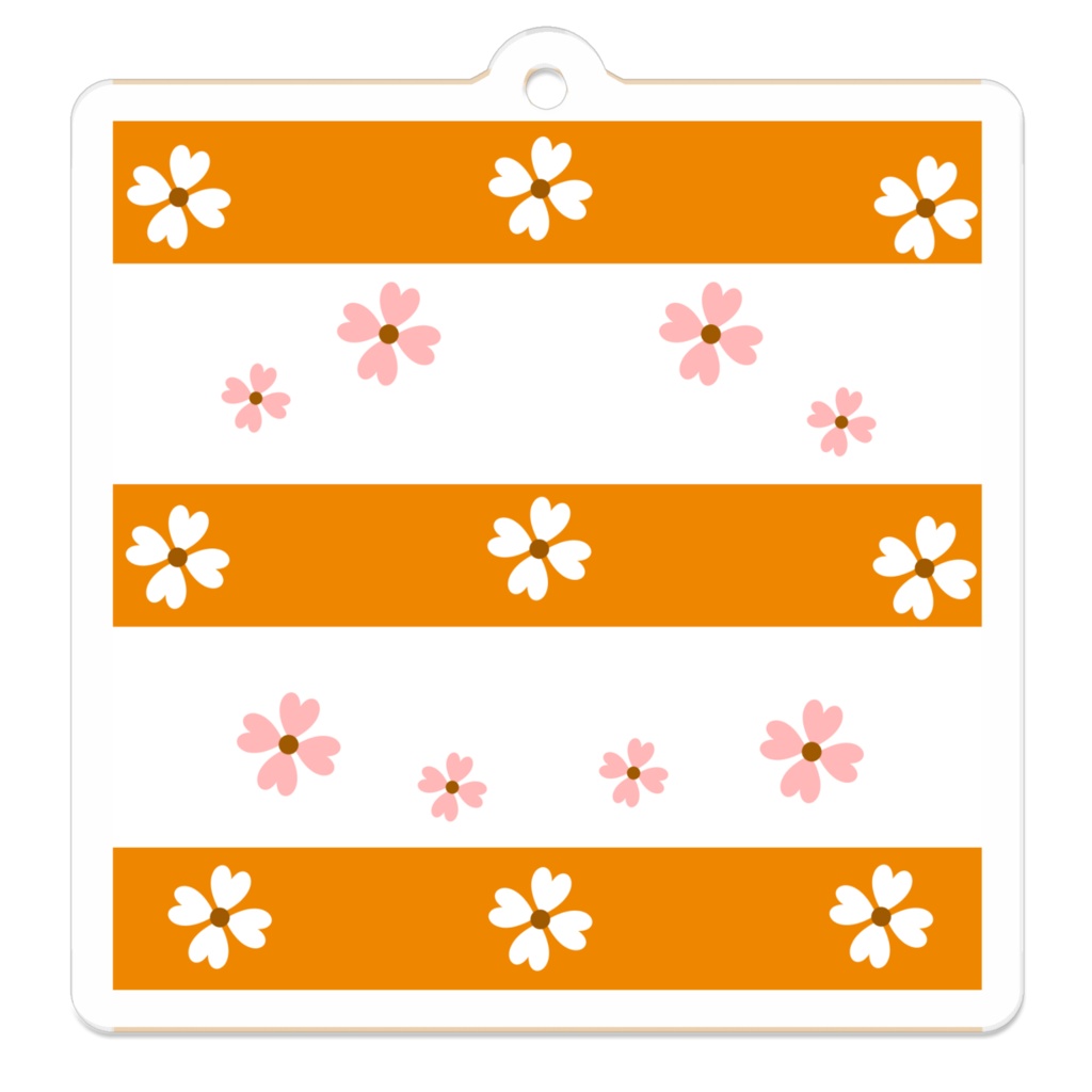 幸せの花舞い(キーホルダー)