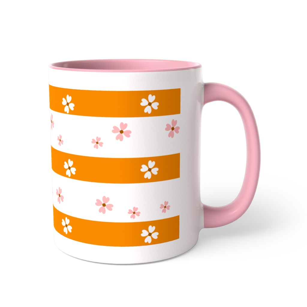 幸せの花舞い(マグカップ)