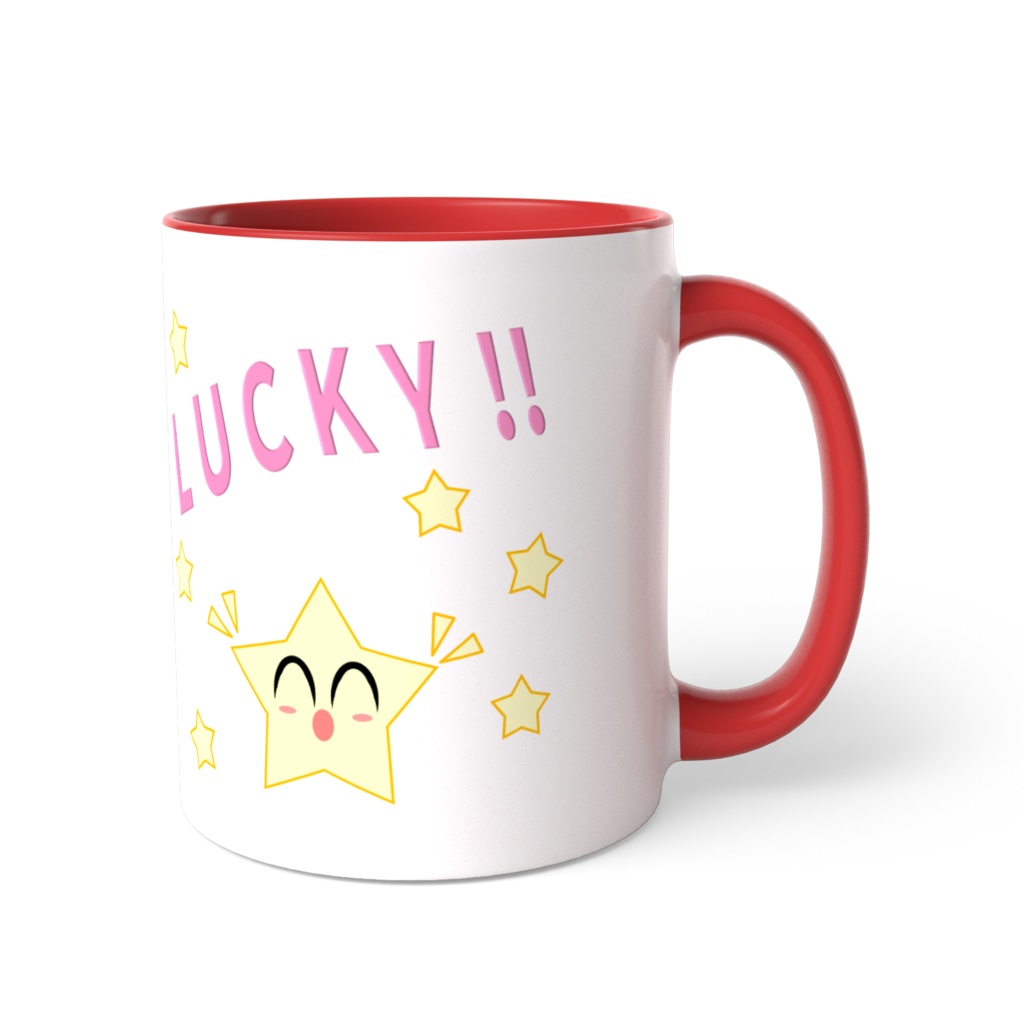 LUCKY!! Star-ピンク(マグカップ)