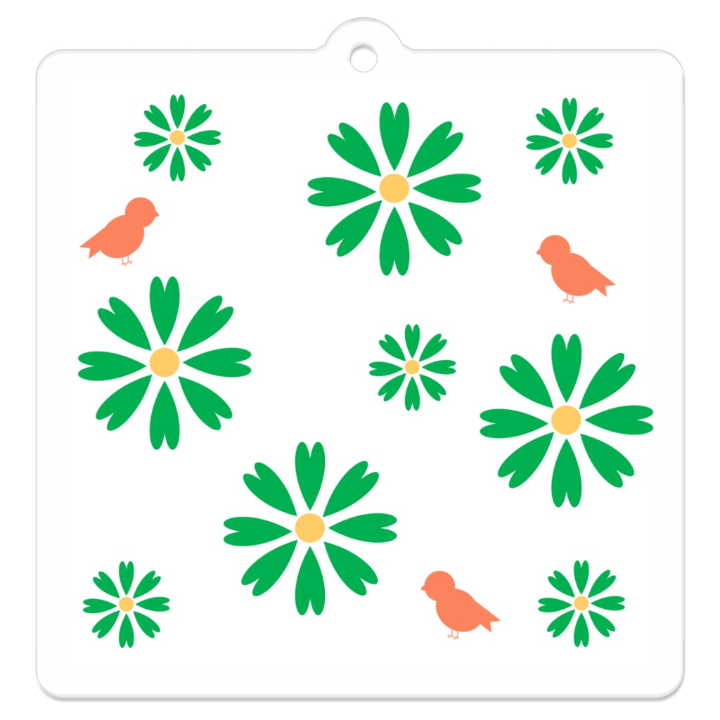 緑のオアシス（キーホルダー）