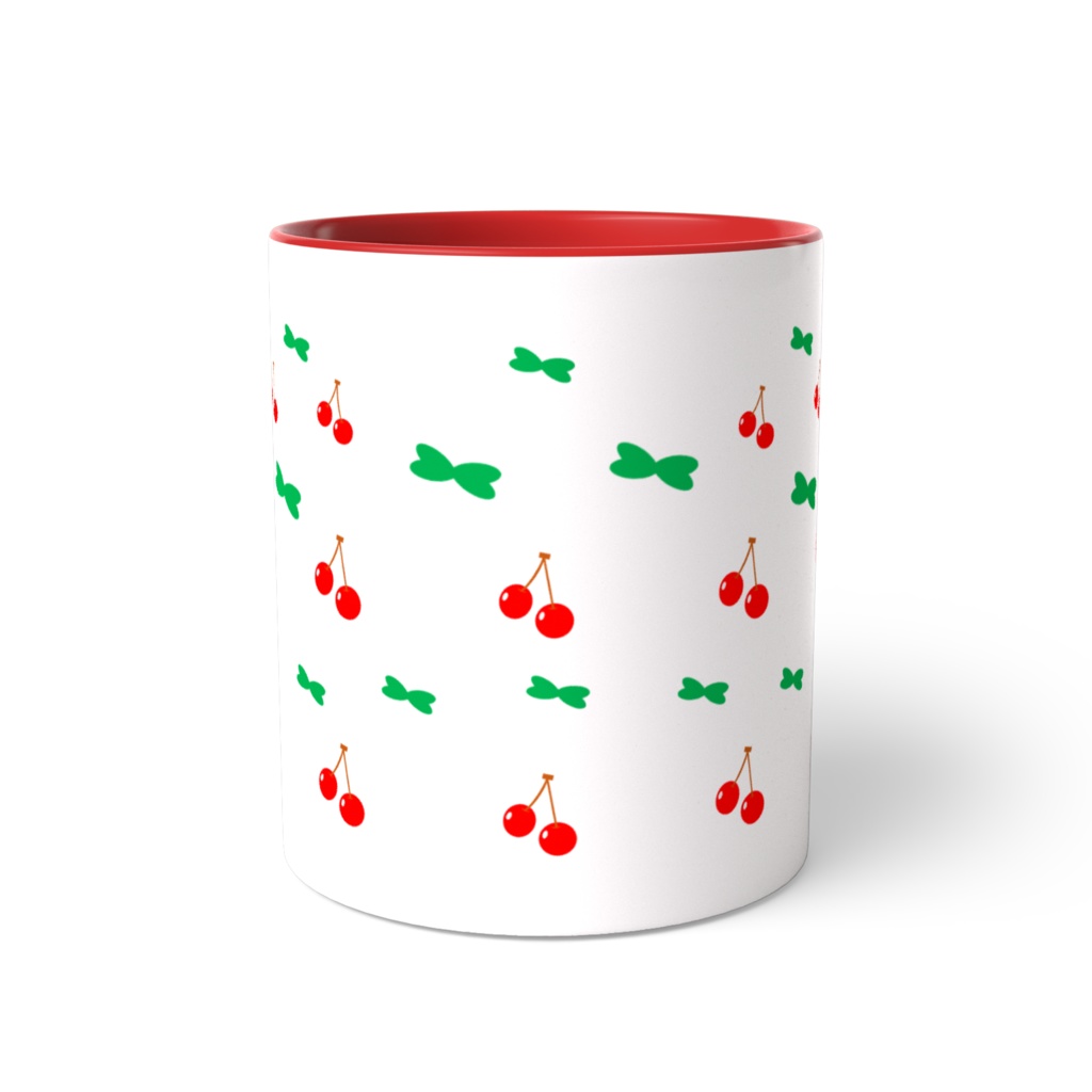 ならんだ並んだ-さくらんぼ(マグカップ)