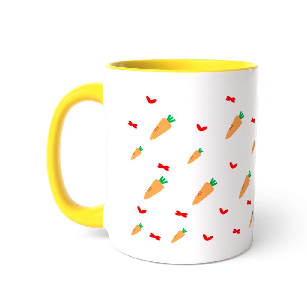 ならんだ並んだ-にんじん(マグカップ)