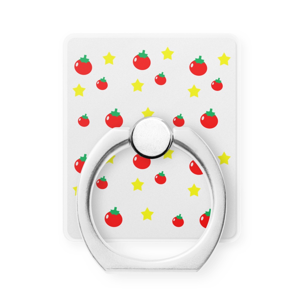 ならんだ並んだ-トマト（スマホリング）