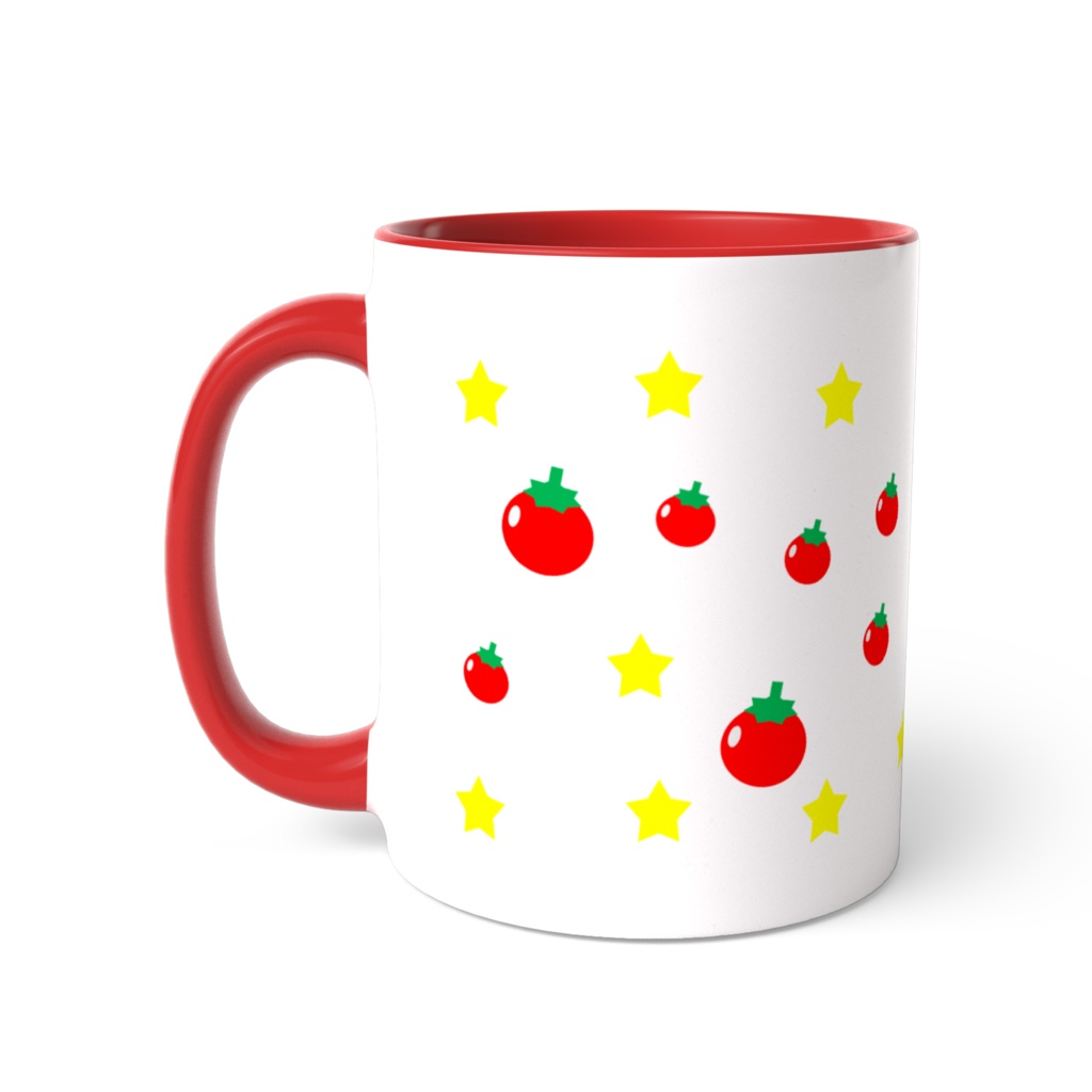 ならんだ並んだ-トマト(マグカップ)
