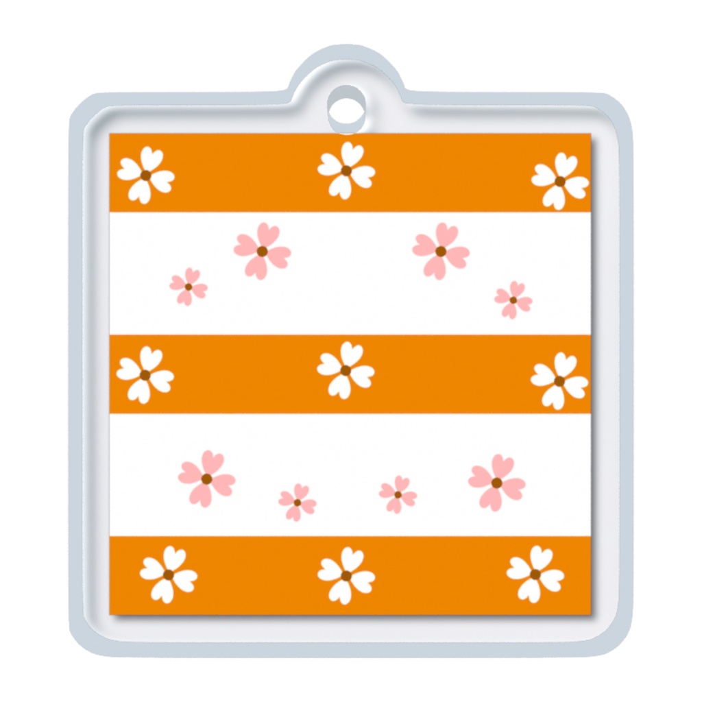幸せの花舞(めじるしチャーム)
