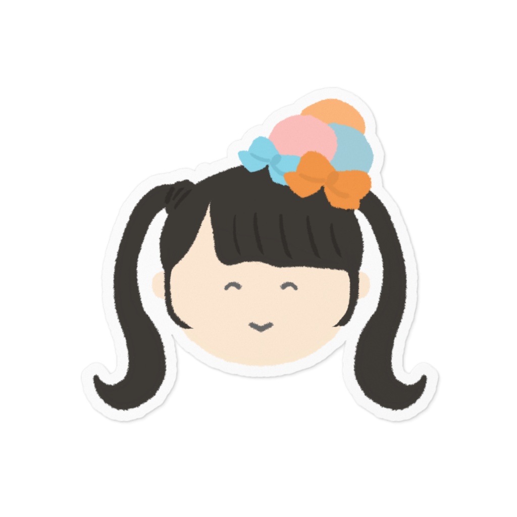 ひなちゃんステッカー(ドキワク衣装)