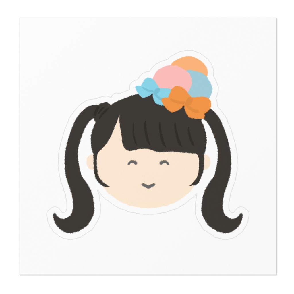 ひなちゃんステッカー(ドキワク衣装)