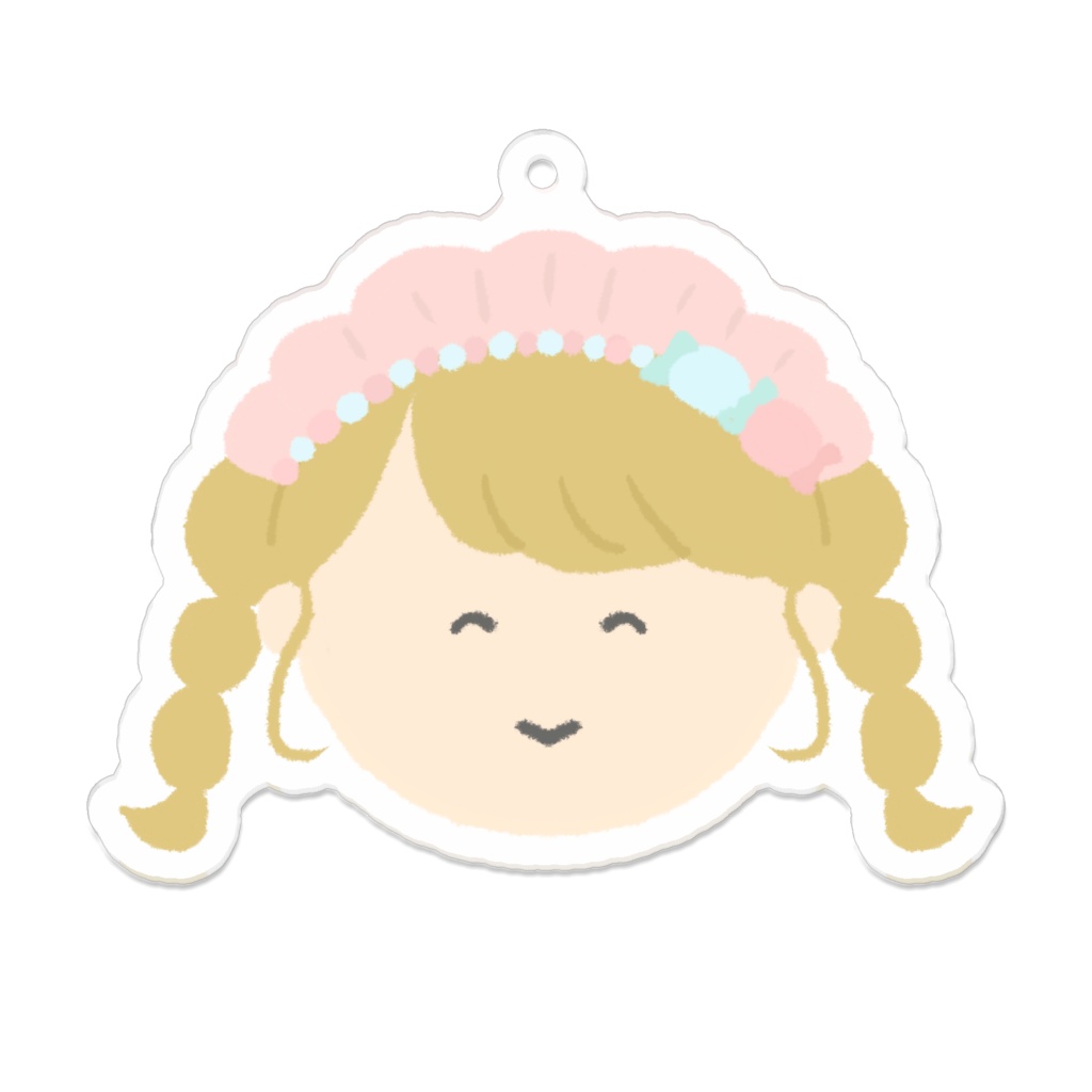 りあぴアクキー(ドキワク衣装)