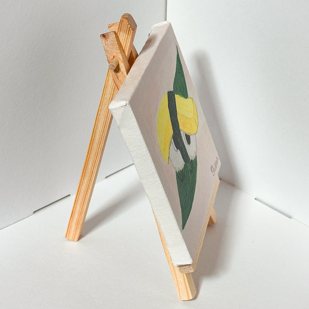 【原画】すし〜ず たまご(イーゼル付き)