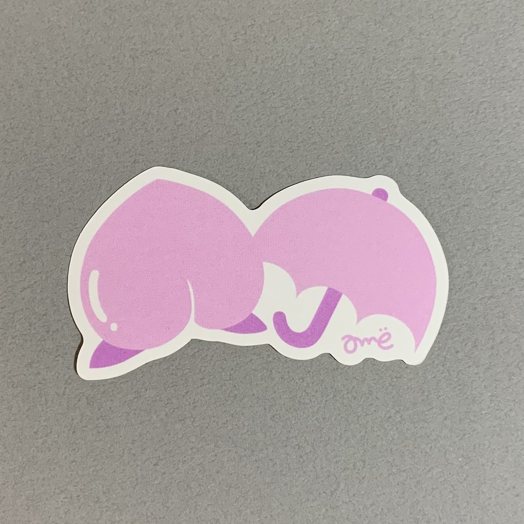 桃里あめ 推しマ ダイカットシール