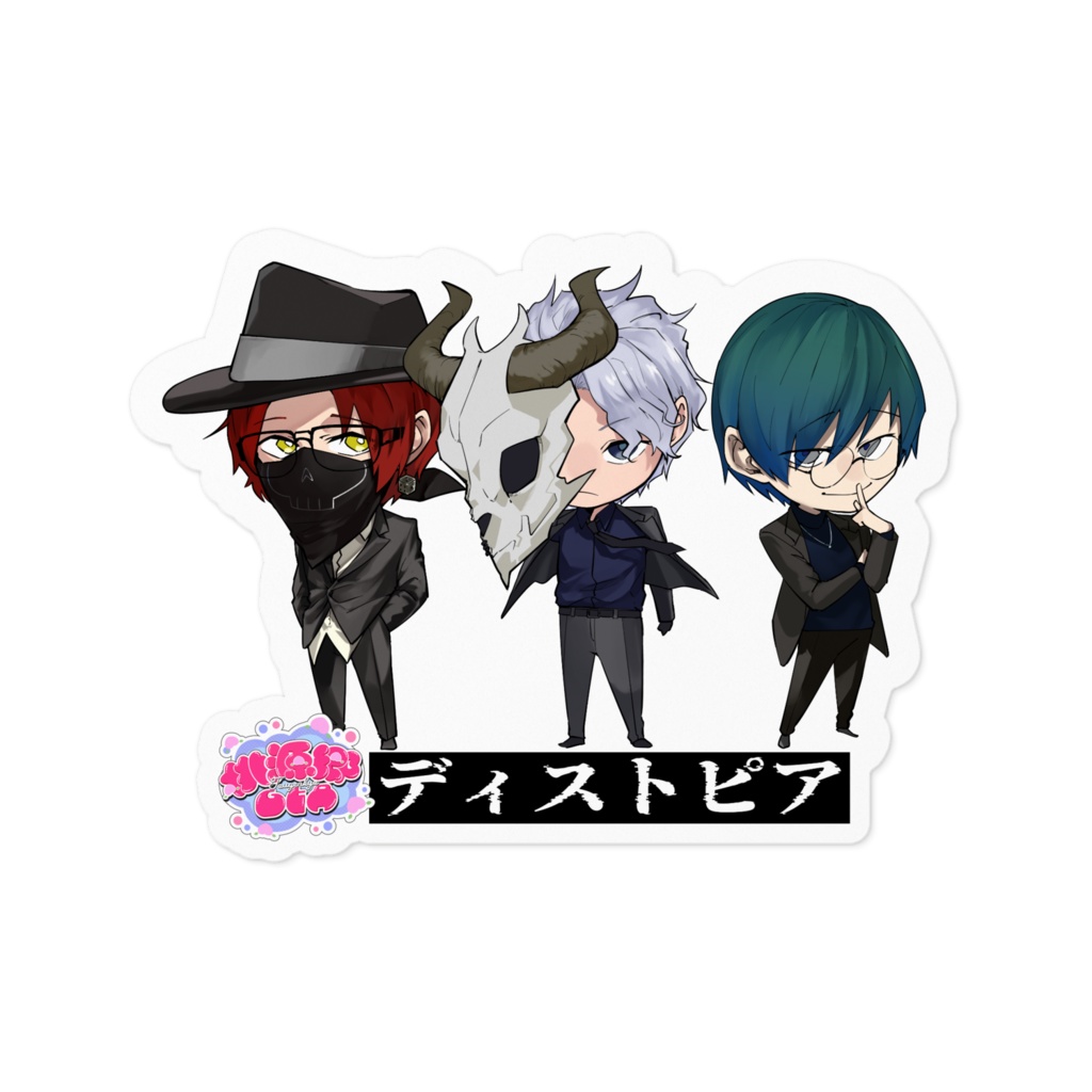 【桃源郷GTA】ディストピアステッカー