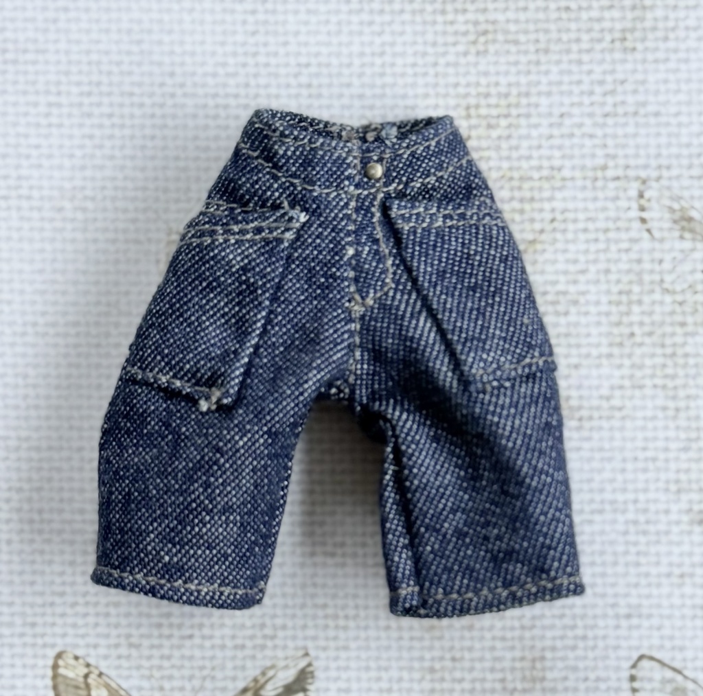 デカポッケ デニムパンツ