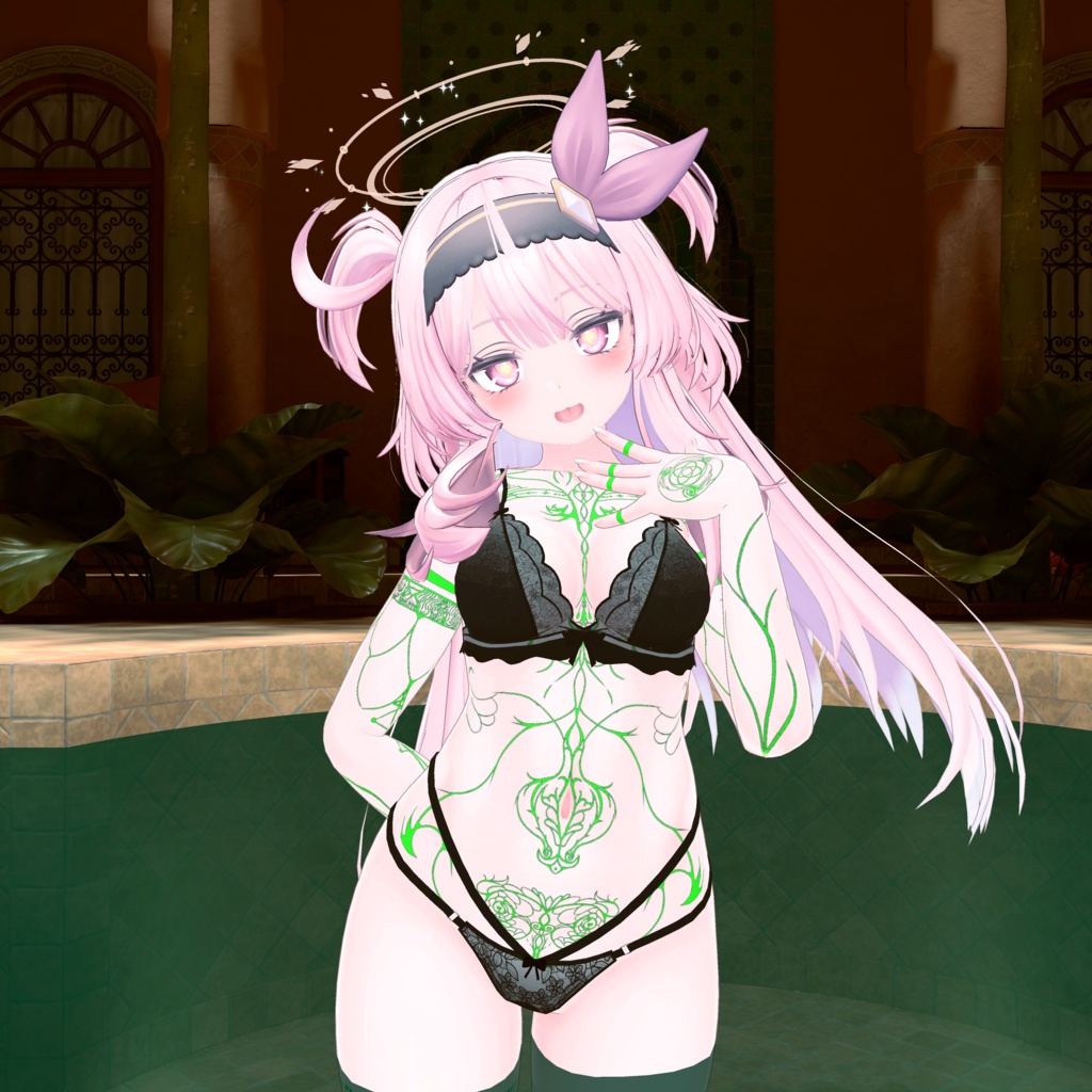 Astral Succubus Body Tattoo for Selestia