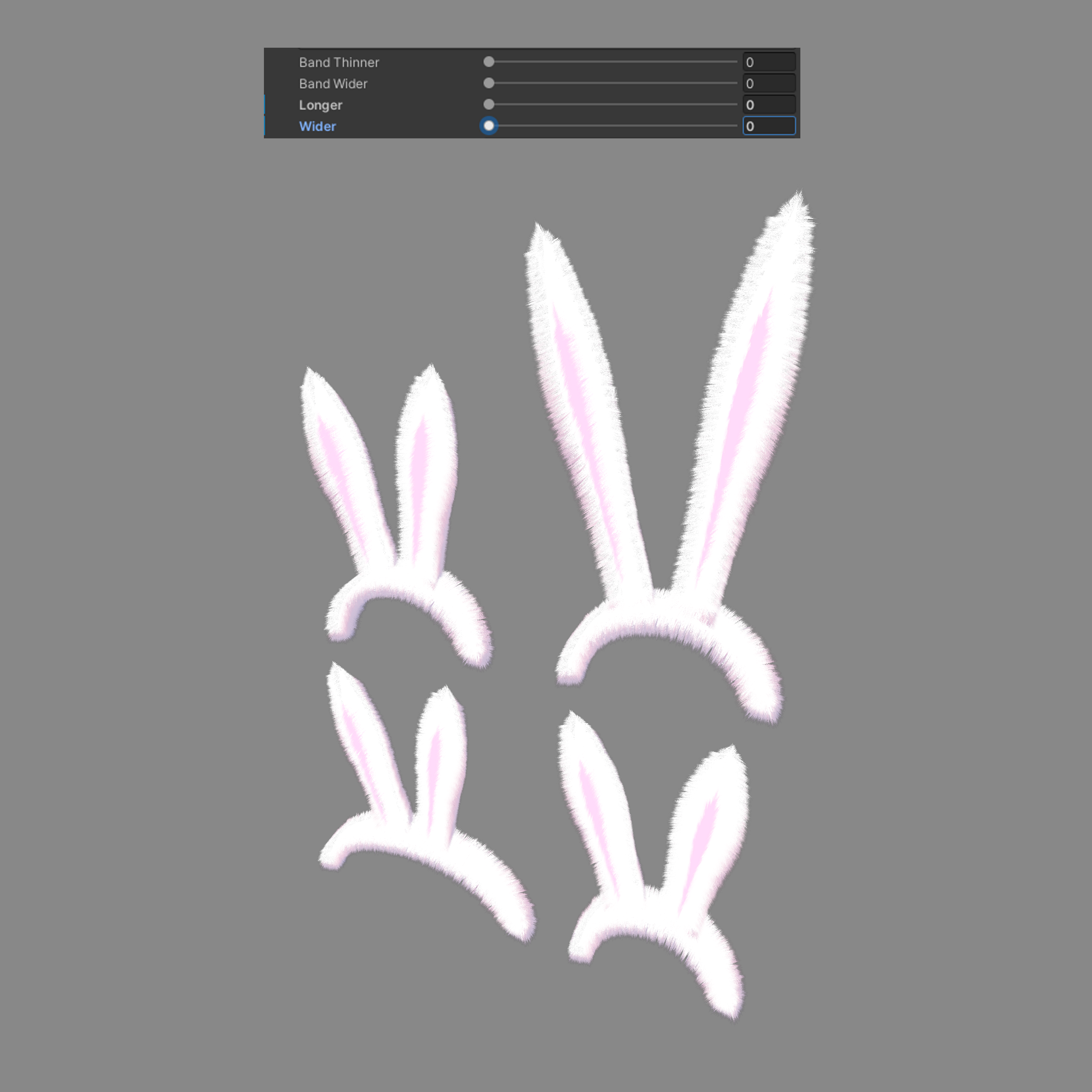 Virtualworks Fuzzy Bunny Selestia「セレスティア」 - High Tide Virtualworks - BOOTH